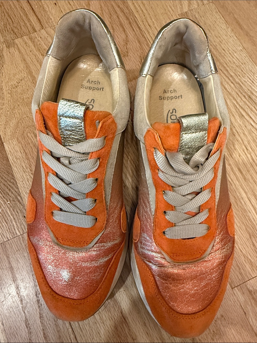 SOFTWAVES Capri Tie Mandarin/Sand